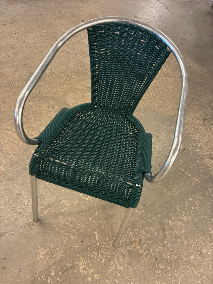 Klassisk Havestol Alu/plast stabelbar